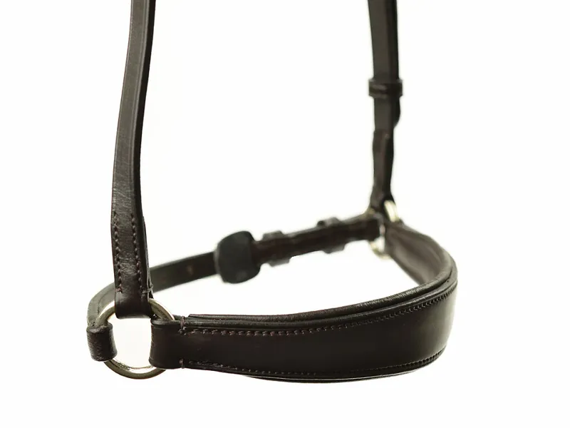 Dever Ascot Drop Noseband Brown-2